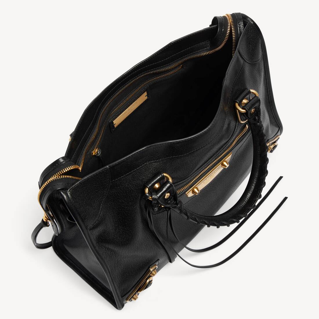 Women's Le City Uptown Bag Medium in Black | Balenciaga Australia EN - Image 5