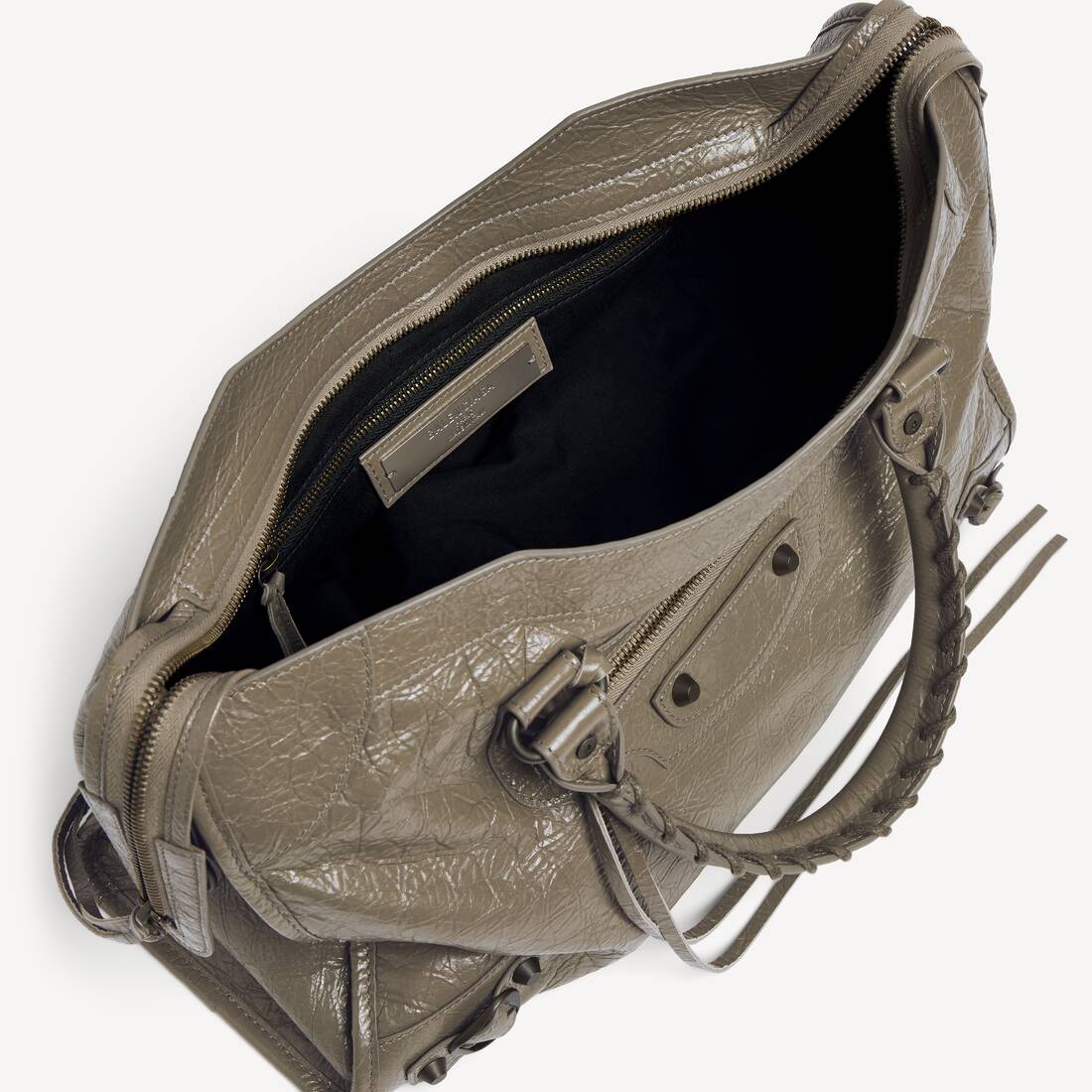 Women's Le City Bag Medium in Army Green | Balenciaga Republic Of Korea EN - Image 5
