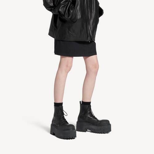 strike platform bootie