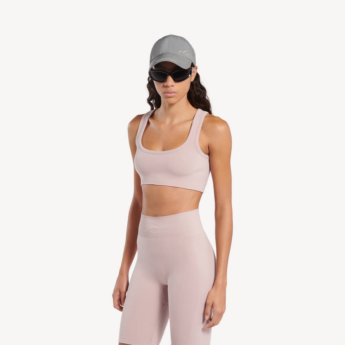 Women's Techwear Seamless Bra in Nude | Balenciaga Germany EN - Image 5