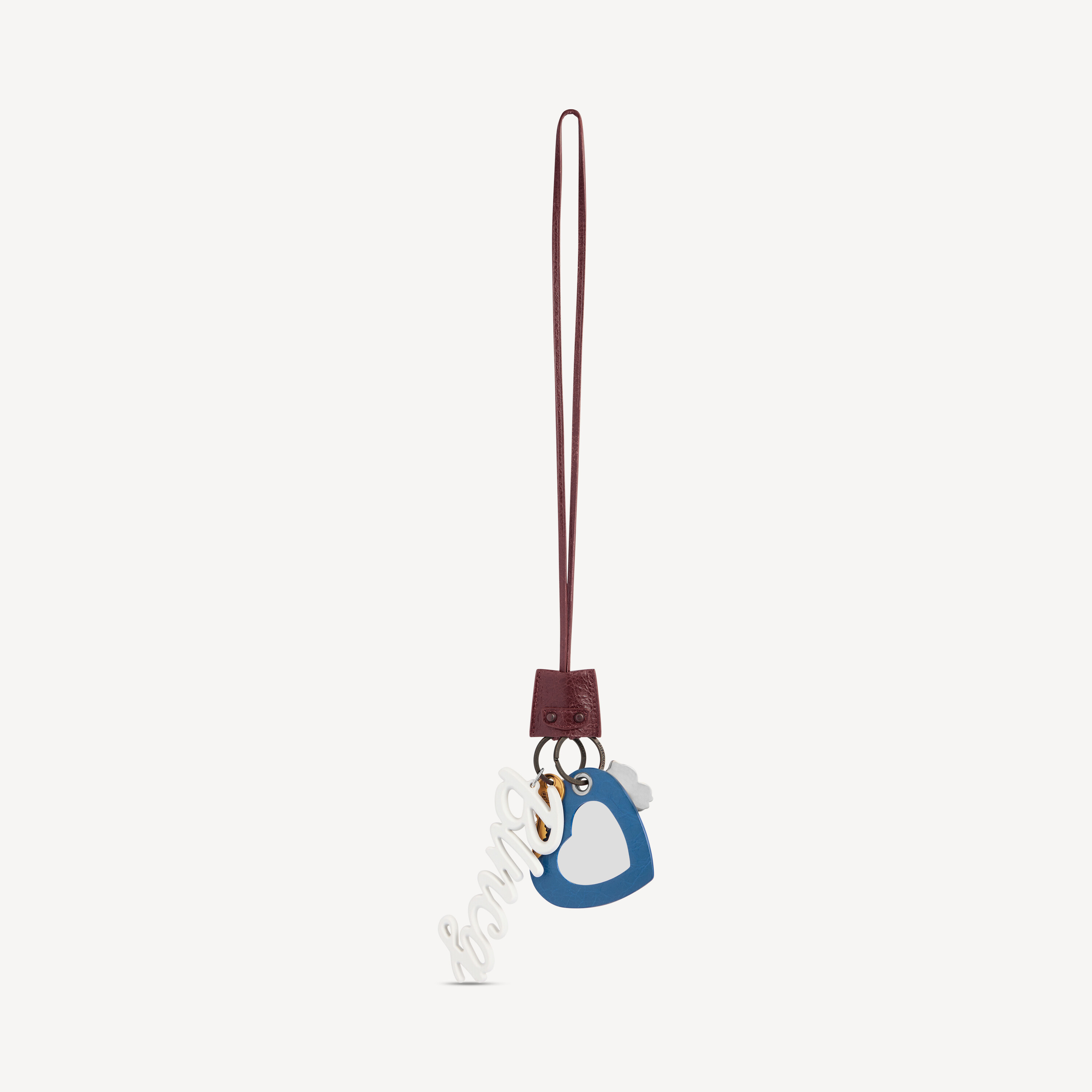 Women's Le City Charm Heart in New Brown/denim Blue