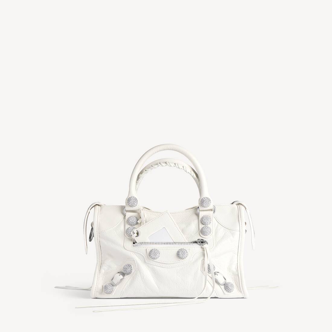 발렌시아가 여성용 르 시티 백 스몰 자이언트 스터즈 위드 Rh 8660292ACFN1000