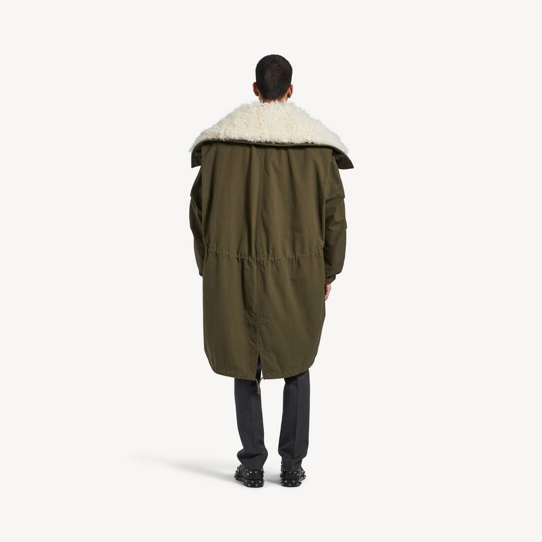 ダークグレー の メンズ テーラーリングパンツ | Balenciaga 日本 JA - Image 4