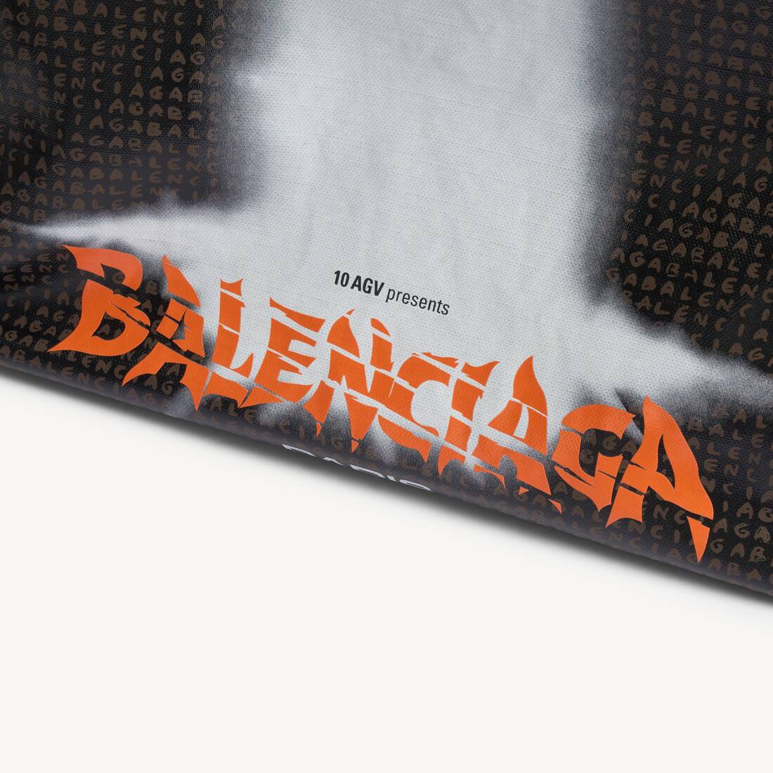 Select Tragetasche Gro&szlig; f&uuml;r Damen in Schwarz/orange | Balenciaga Deutschland DE - Image 5