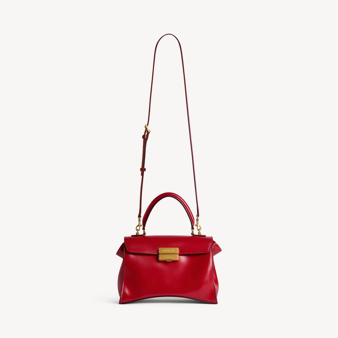 Hourglass Avenue Henkeltasche Klein f&uuml;r Damen in Karminrot | Balenciaga Deutschland DE - Image 4