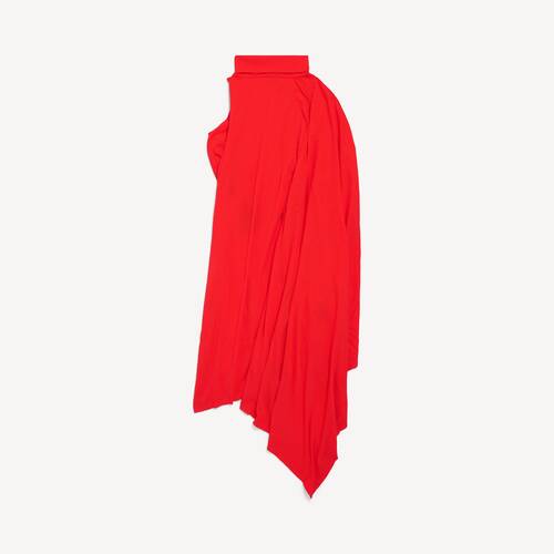 robe midi drap&eacute;e