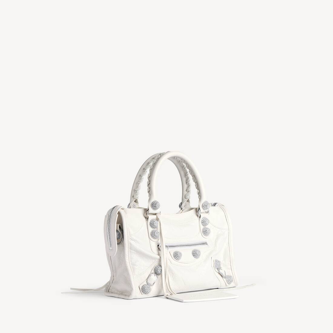 발렌시아가 여성용 르 시티 백 스몰 자이언트 스터즈 위드 Rh 8660292ACFN1000