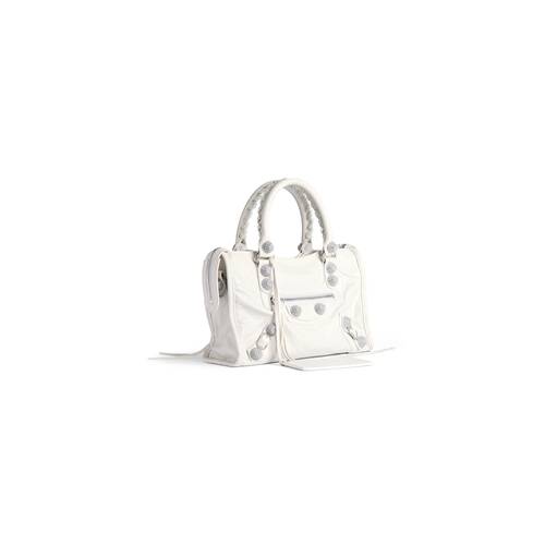le city bag small giant studs with rhinestones