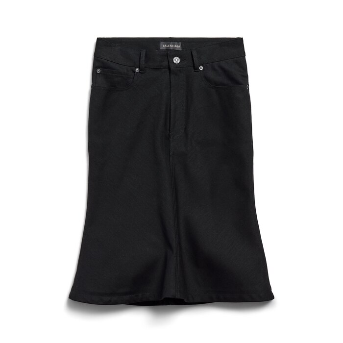 jupe midi godet