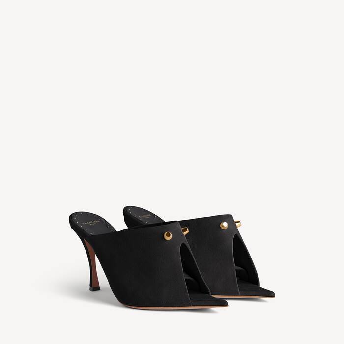 Women's Midnight City Mule in Black - Women | Balenciaga Japan EN - Image 2