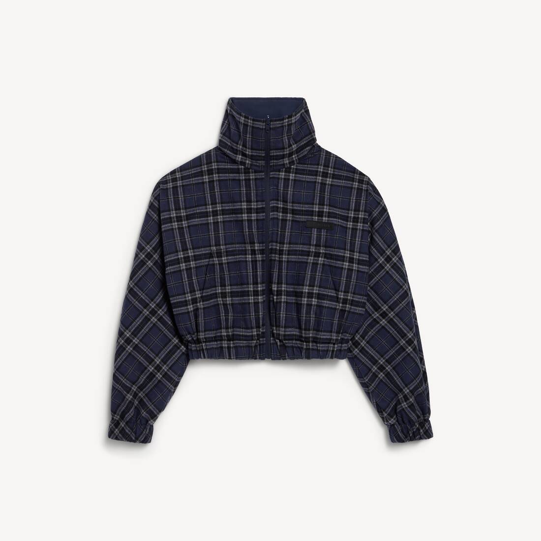 双面派克大衣 为 所有 在 墨黑色 | Balenciaga 新加坡 ZH - Image 2