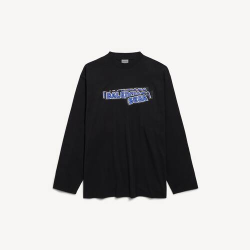 balenciaga | sega ロングスリーブ オーバーサイズ tシャツ 