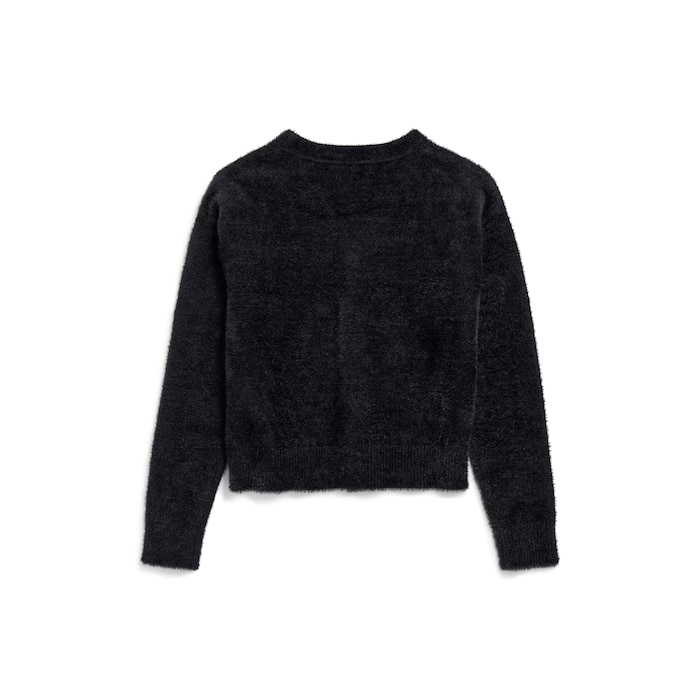 fluffy cardigan