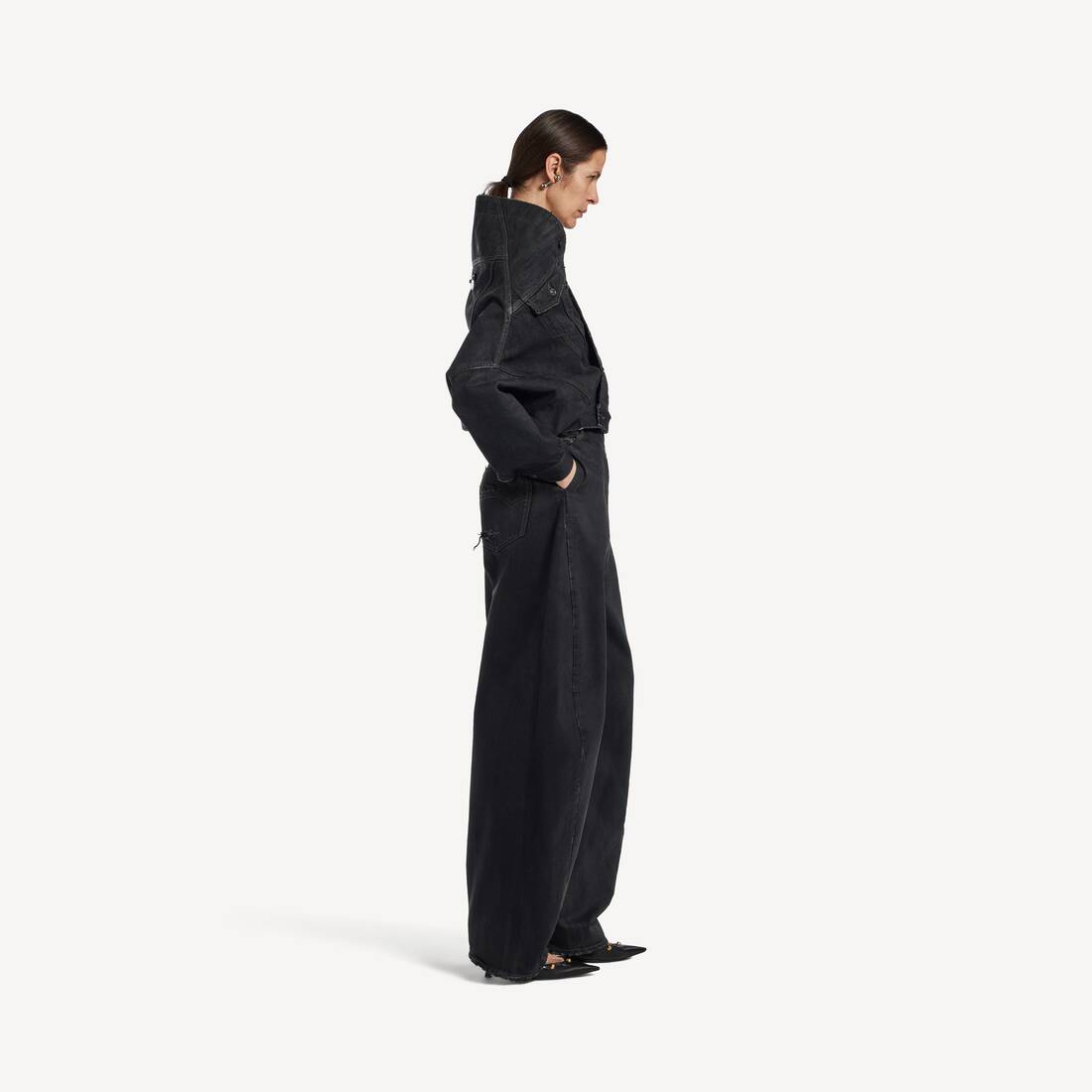 ブラック の ウィメンズ Wrap ジャケット | Balenciaga 日本 JA - Image 4