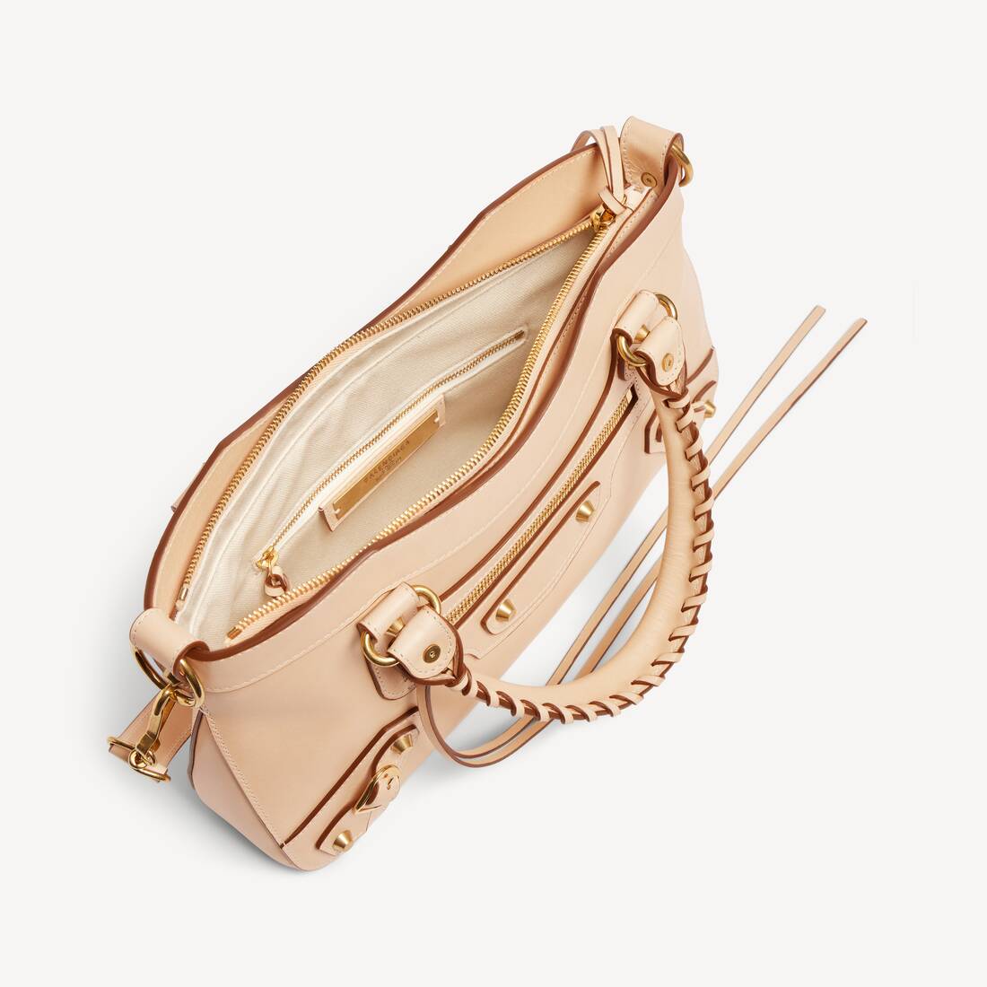 Sac Le City First pour Femme en Naturel | Balenciaga Belgique FR - Image 4