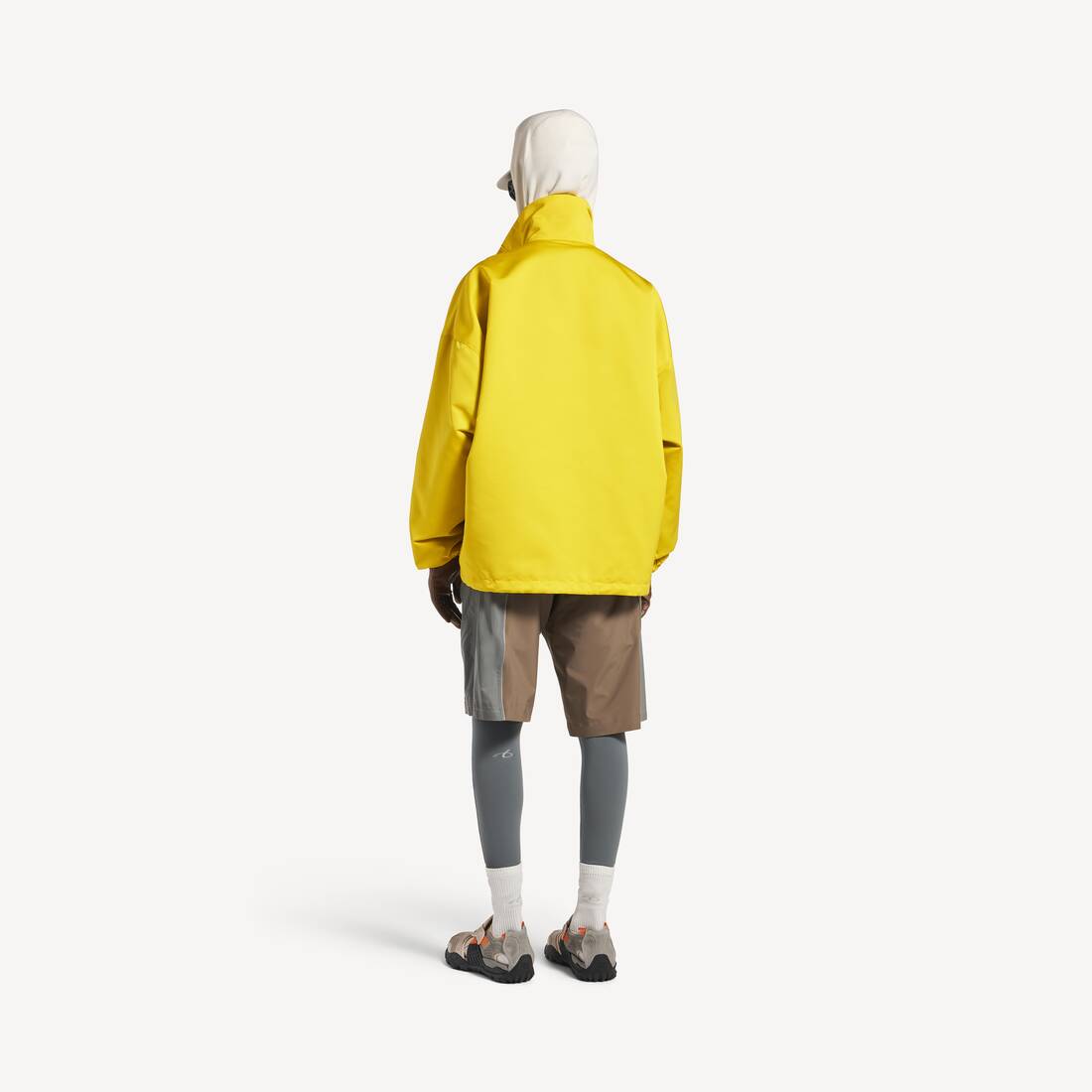 Men's Bodies Half-zip Jacket in Yellow | Balenciaga Sweden EN - Image 4