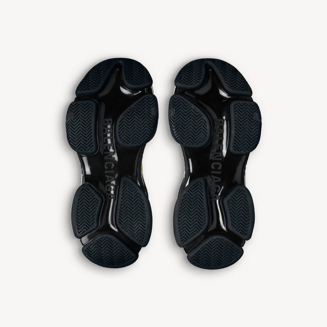 Sneaker Triple S.2 pour Homme en Bleu/blanc/jaune | Balenciaga Belgique FR - Image 5