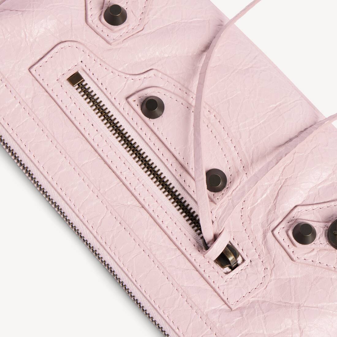 Women's Le City Pouch On Strap in Petal Pink | Balenciaga Mexico EN - Image 6
