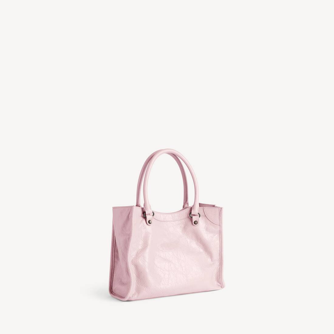 Women's Le City Tote Bag Mini in Petal Pink | Balenciaga United States EN - Image 3