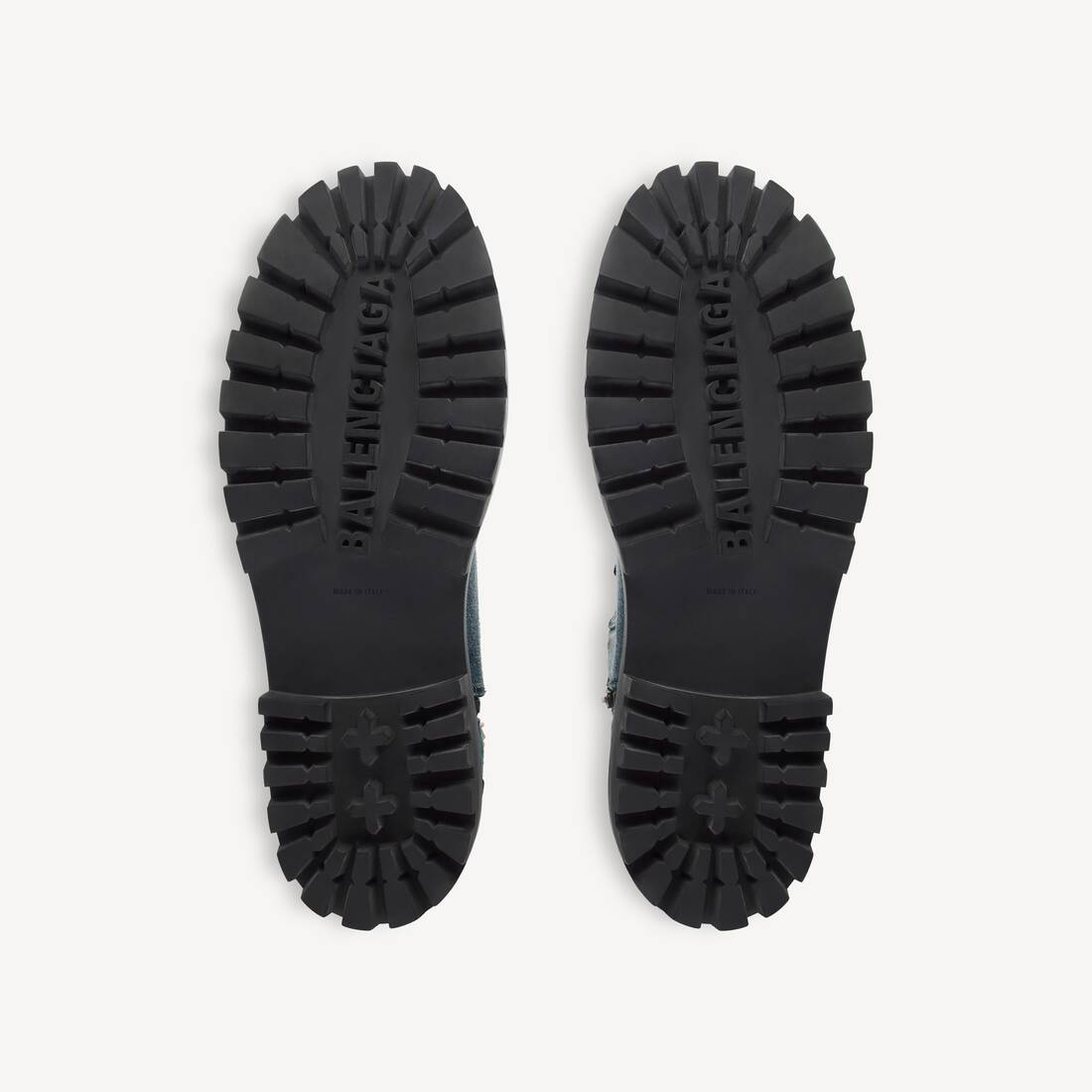 デニムブルー の メンズ Combat Strike ブーツ | Balenciaga 日本 JA - Image 5