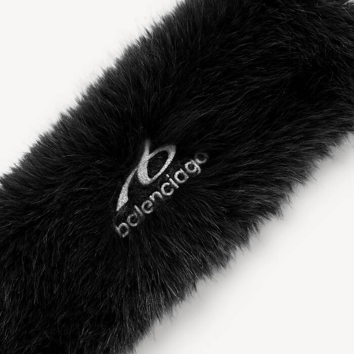 Women's Bodies Headband in Black - Women | Balenciaga Republic Of Korea EN - Image 3