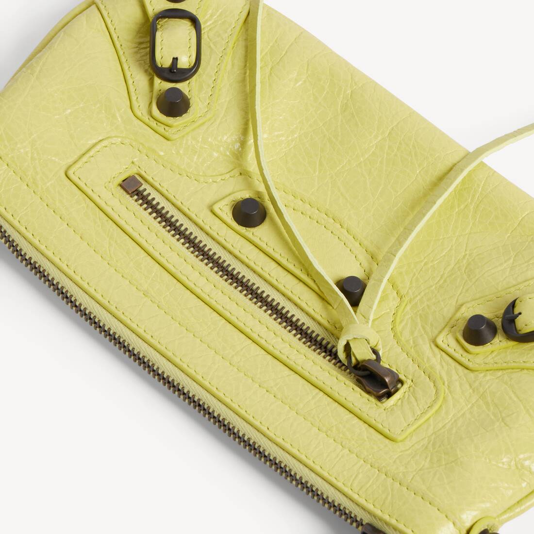 Pouch Con Tracolla Le City da Donna in Limonata | Balenciaga Italia IT - Image 6