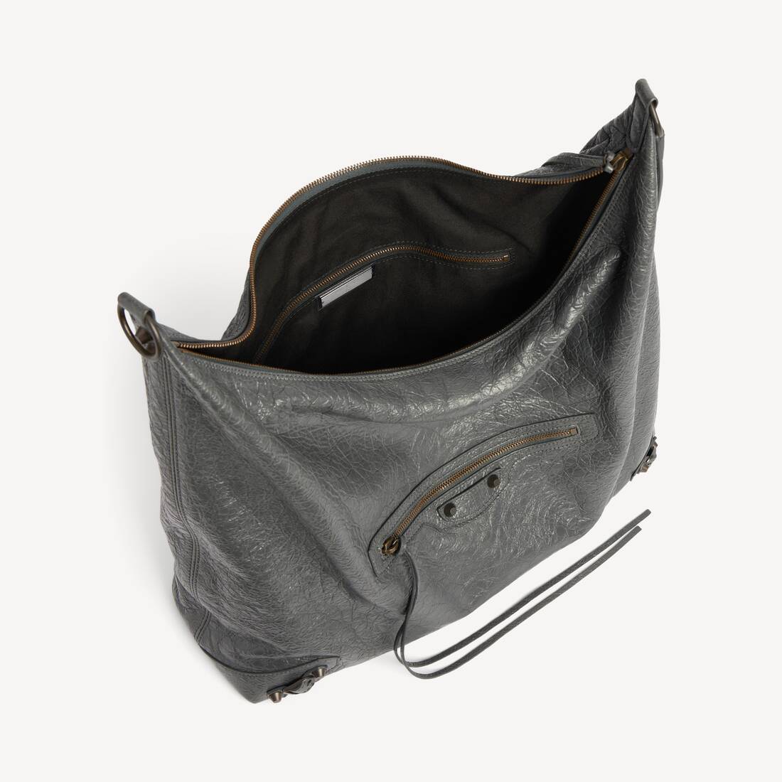 Women's Le City Hobo Bag Large in Volcanic Rock | Balenciaga Netherlands EN - Image 4
