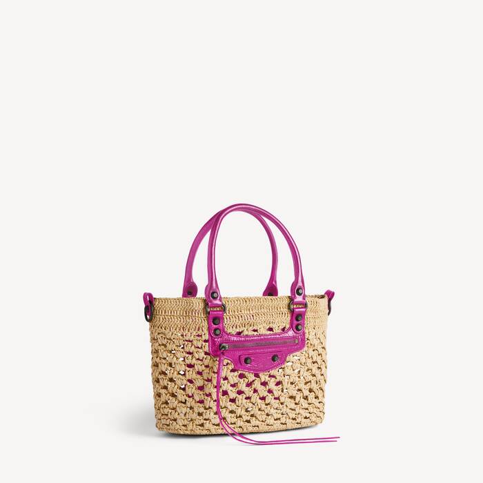 Women's Le City Basket Small in Beige/azalee - Women | Balenciaga Japan EN - Image 2