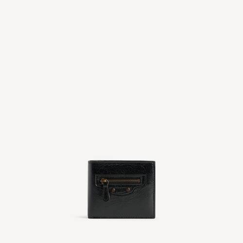 le city square folded coin wallet