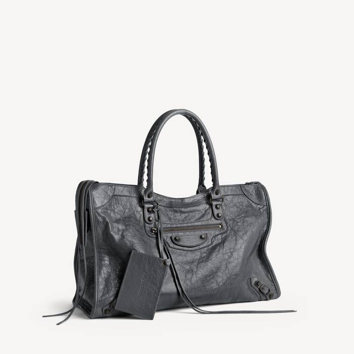 Borsa Le City Grande in Pietra Vulcanica | Balenciaga Italia IT - Image 2