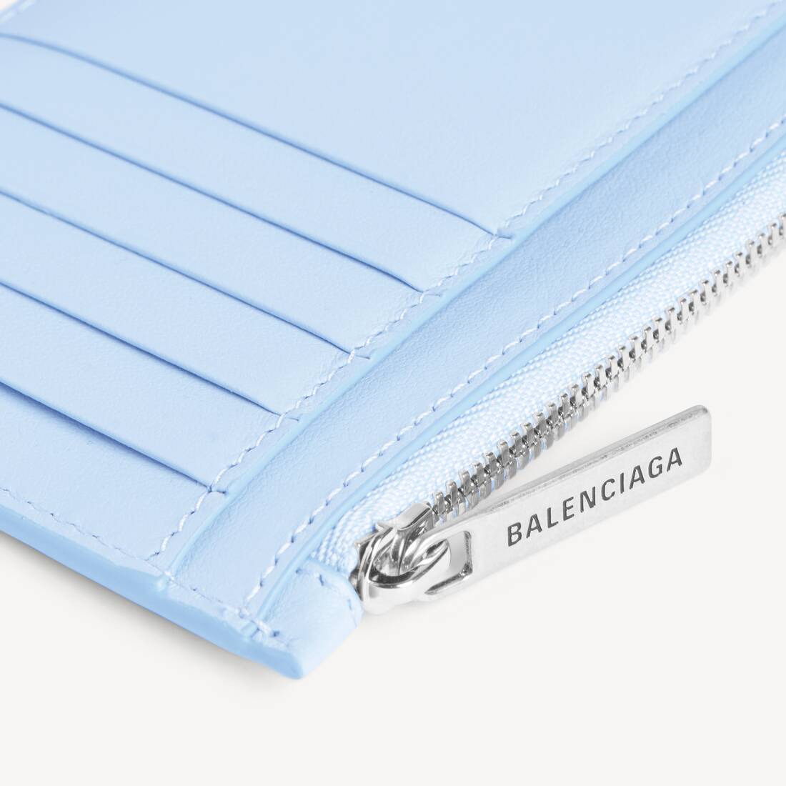 Women's Envelope Long Coin And Card Holder in Cloudy Blue/light Green | Balenciaga Japan EN - Image 4