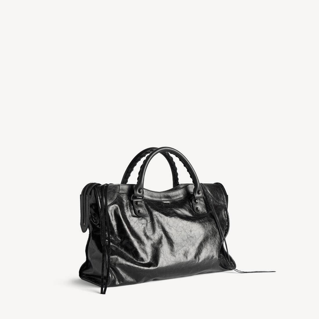 Women's Le City Bag Medium in Black | Balenciaga Netherlands EN - Image 3
