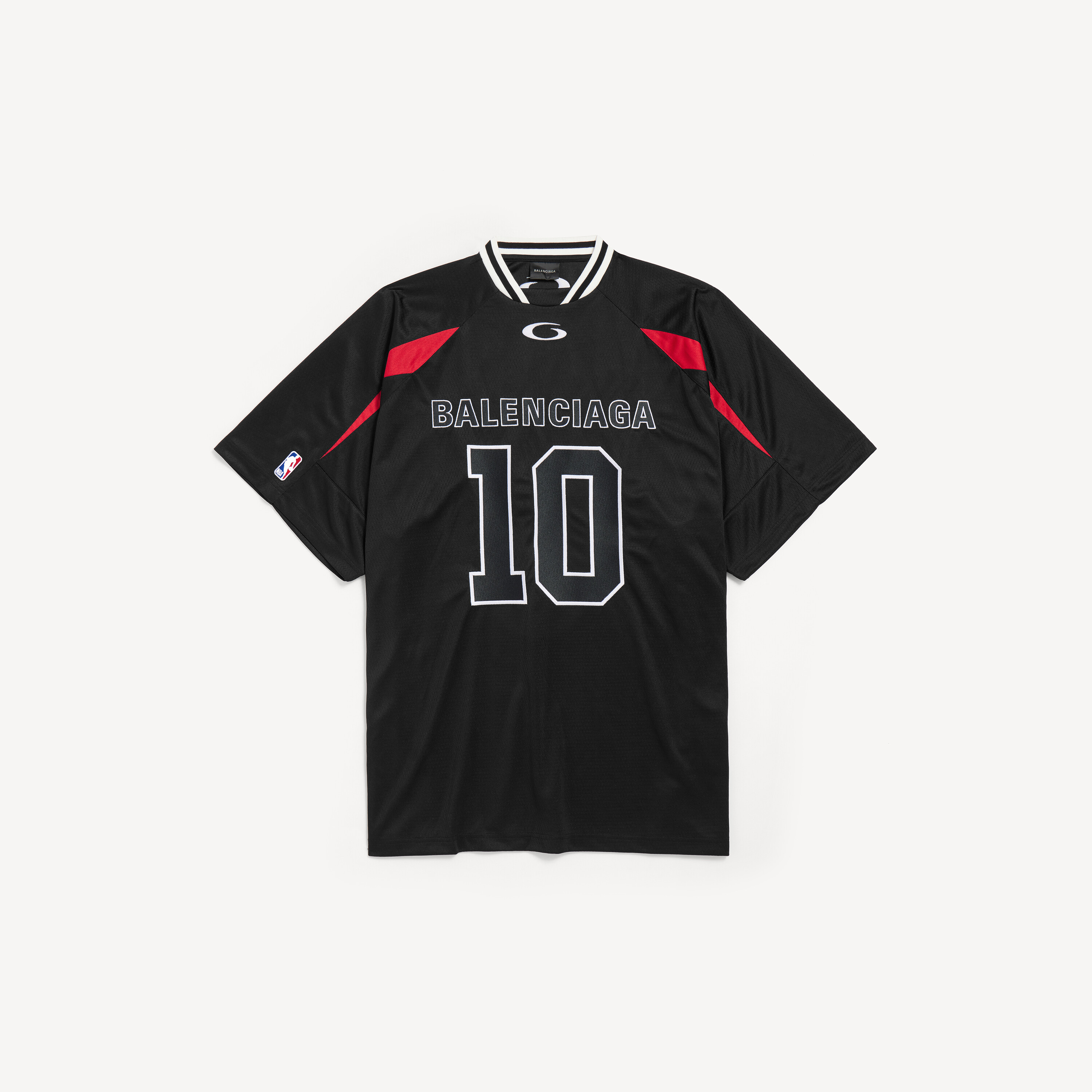Men's Balenciaga | Nba Collaboration Oversized T-shirt in Black/multicolor