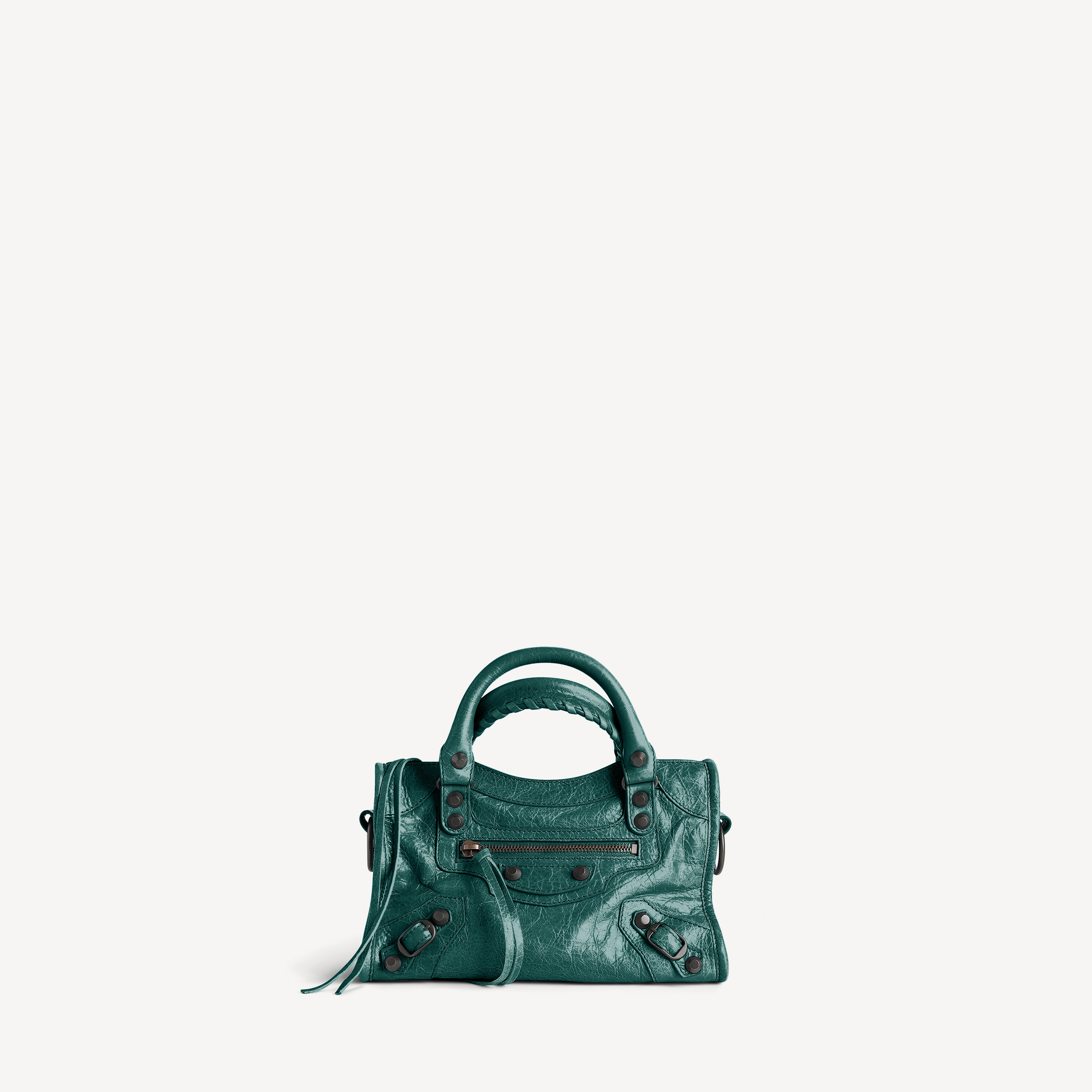 Women's Le City Bag Mini in Dark Emerald