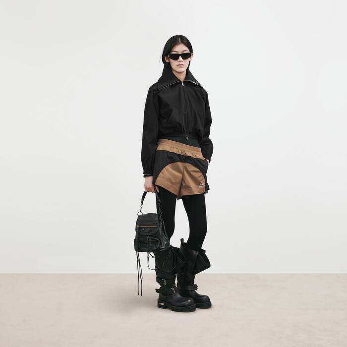 Giacca Office Con Zip da Donna in Nero - Donna | Balenciaga Italia IT - Image 3