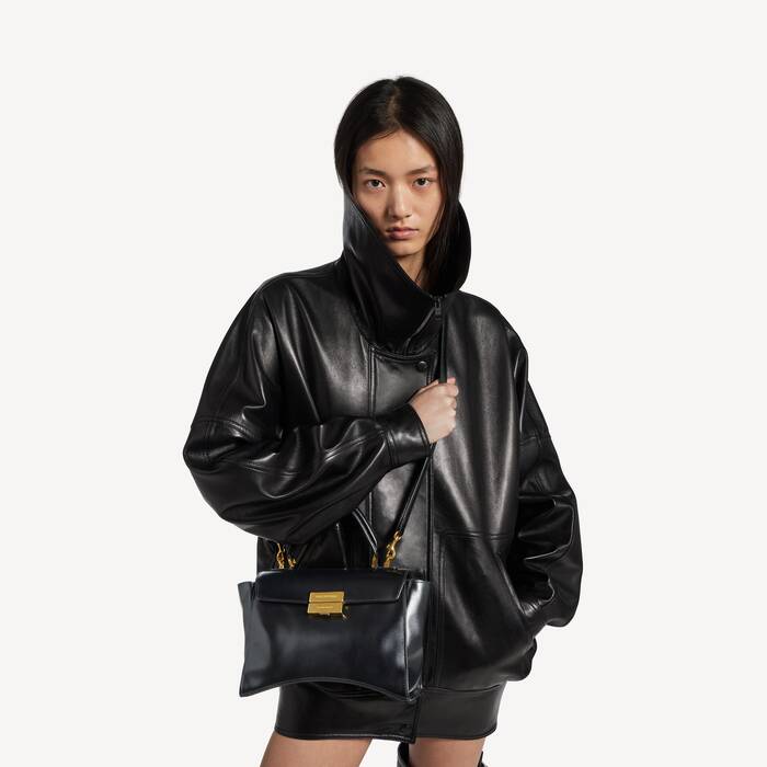 Hourglass Avenue Henkeltasche Klein f&uuml;r Damen in Schwarz - Damen | Balenciaga Deutschland DE - Image 2