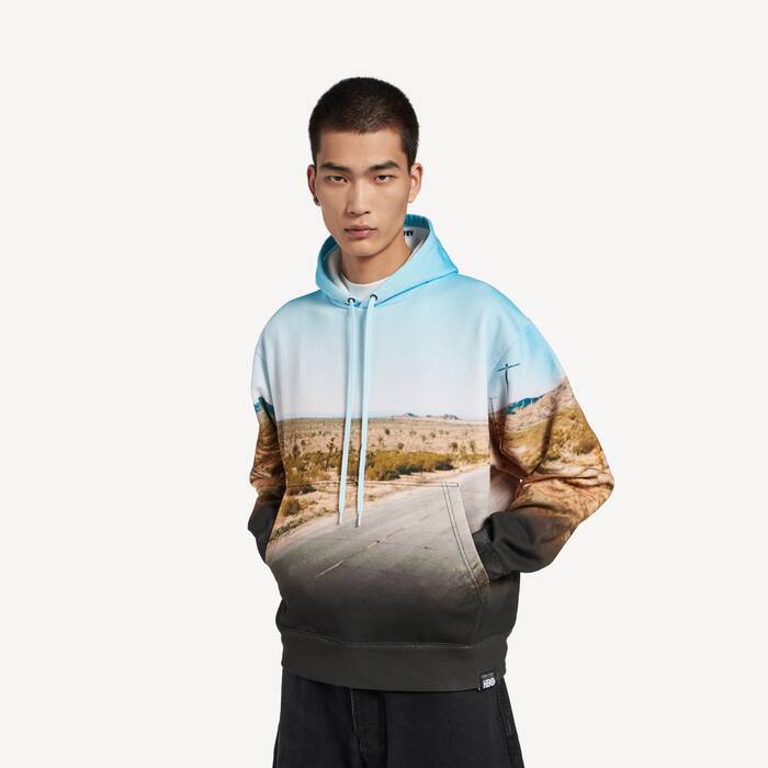 Men's Remember Me? Oversized Hoodie in White - Men | Balenciaga United States EN - Image 1