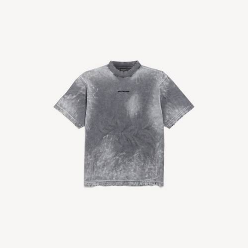 balenciaga back medium fit t-shirt 