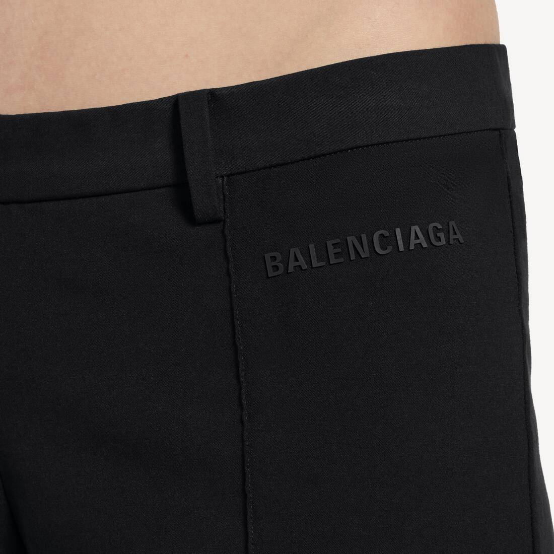Women's Slim Pants in Black | Balenciaga Croatia EN - Image 6