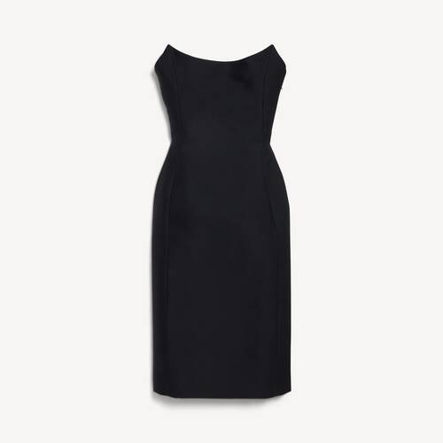 midi bustier dress