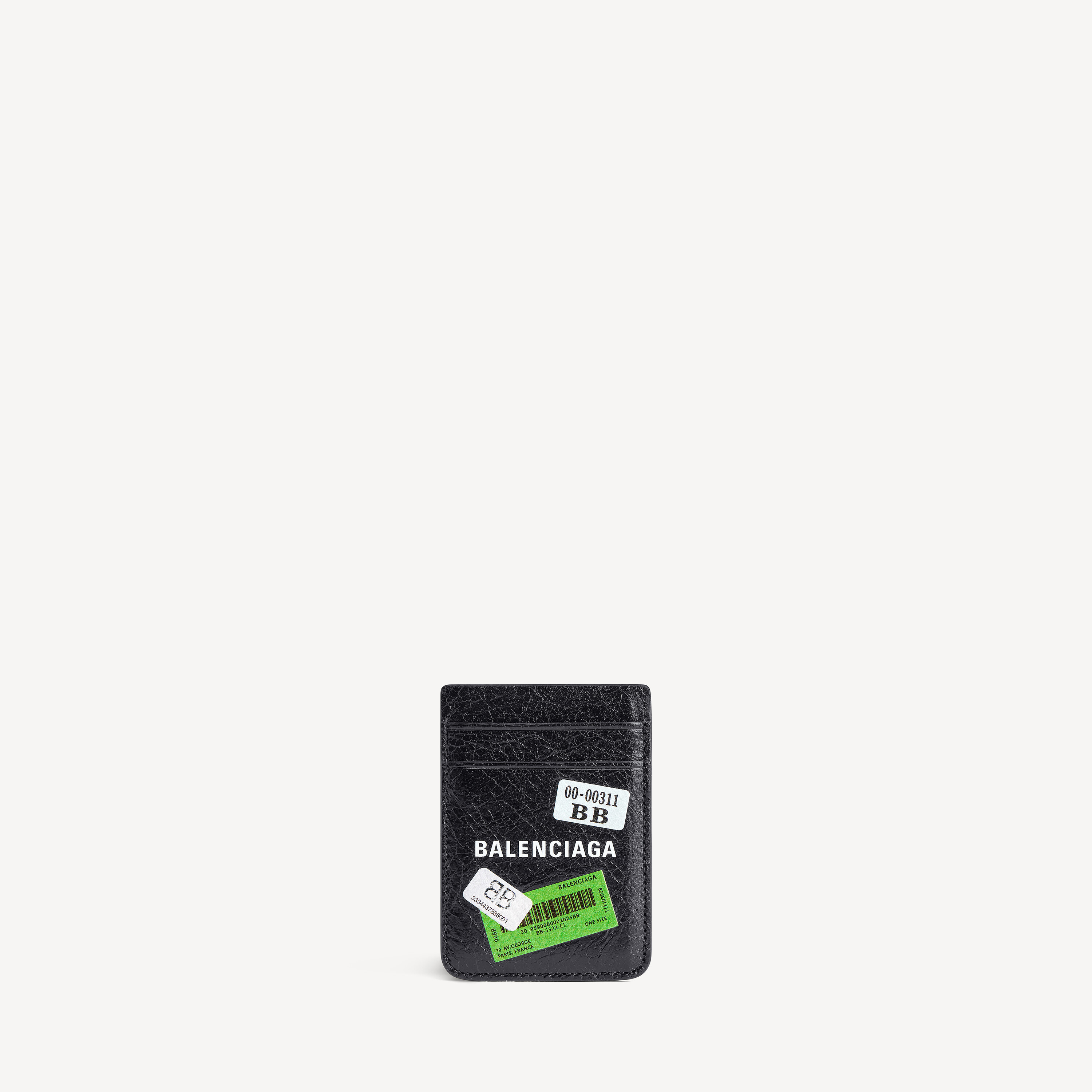 Balenciaga cash magnet card holder