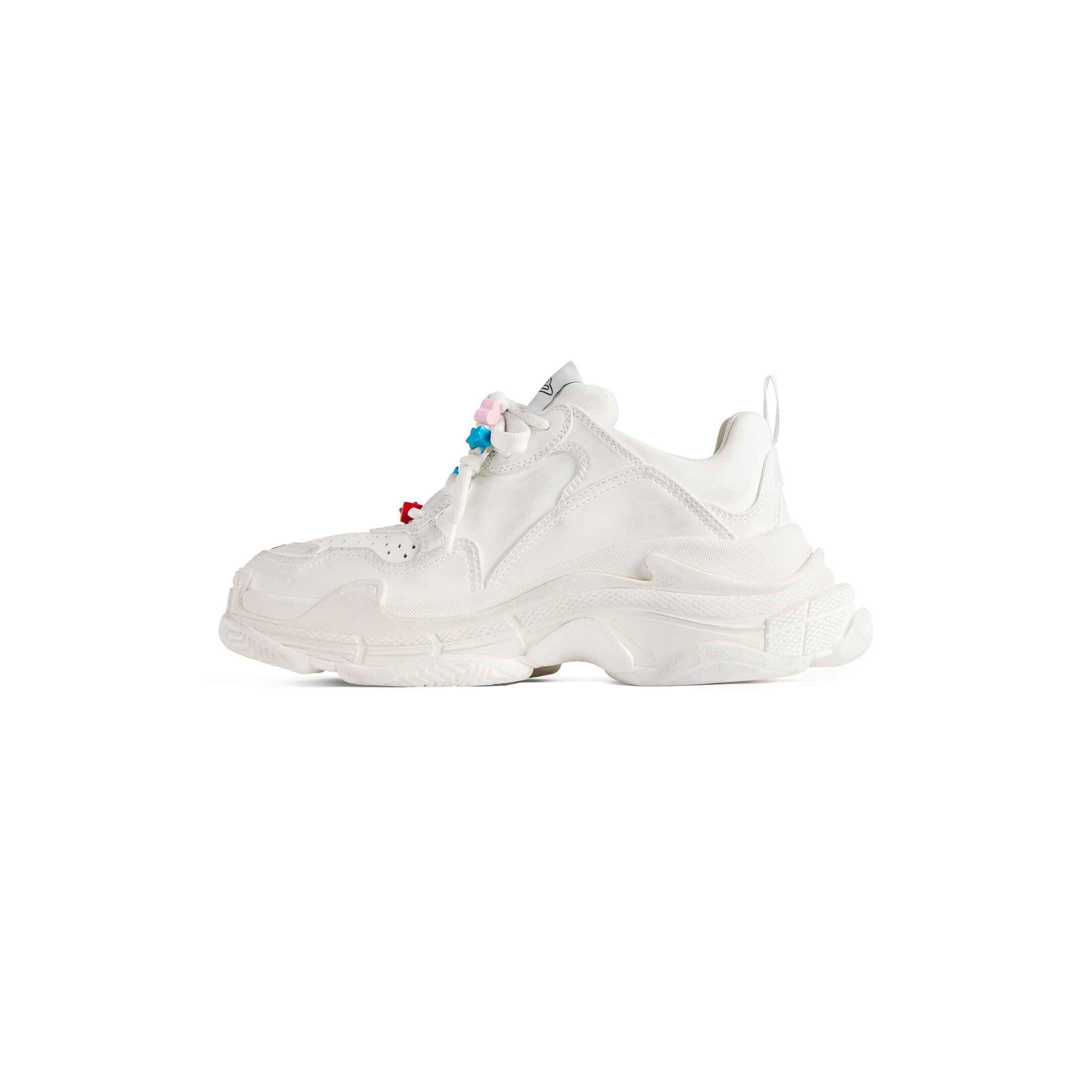 triple s sporty sneaker with charms
