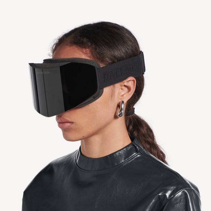 Ski Mask Goggles in Black | Balenciaga France EN - Image 3