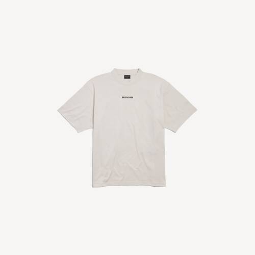 new balenciaga back medium fit t-shirt 