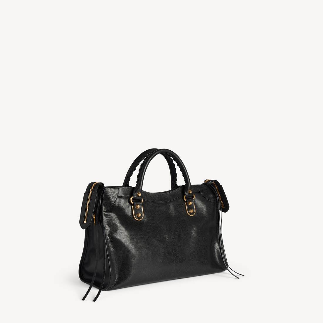Women's Le City Uptown Bag Medium in Black | Balenciaga Australia EN - Image 3