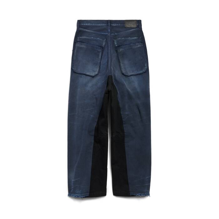 패치드 배기 팬츠