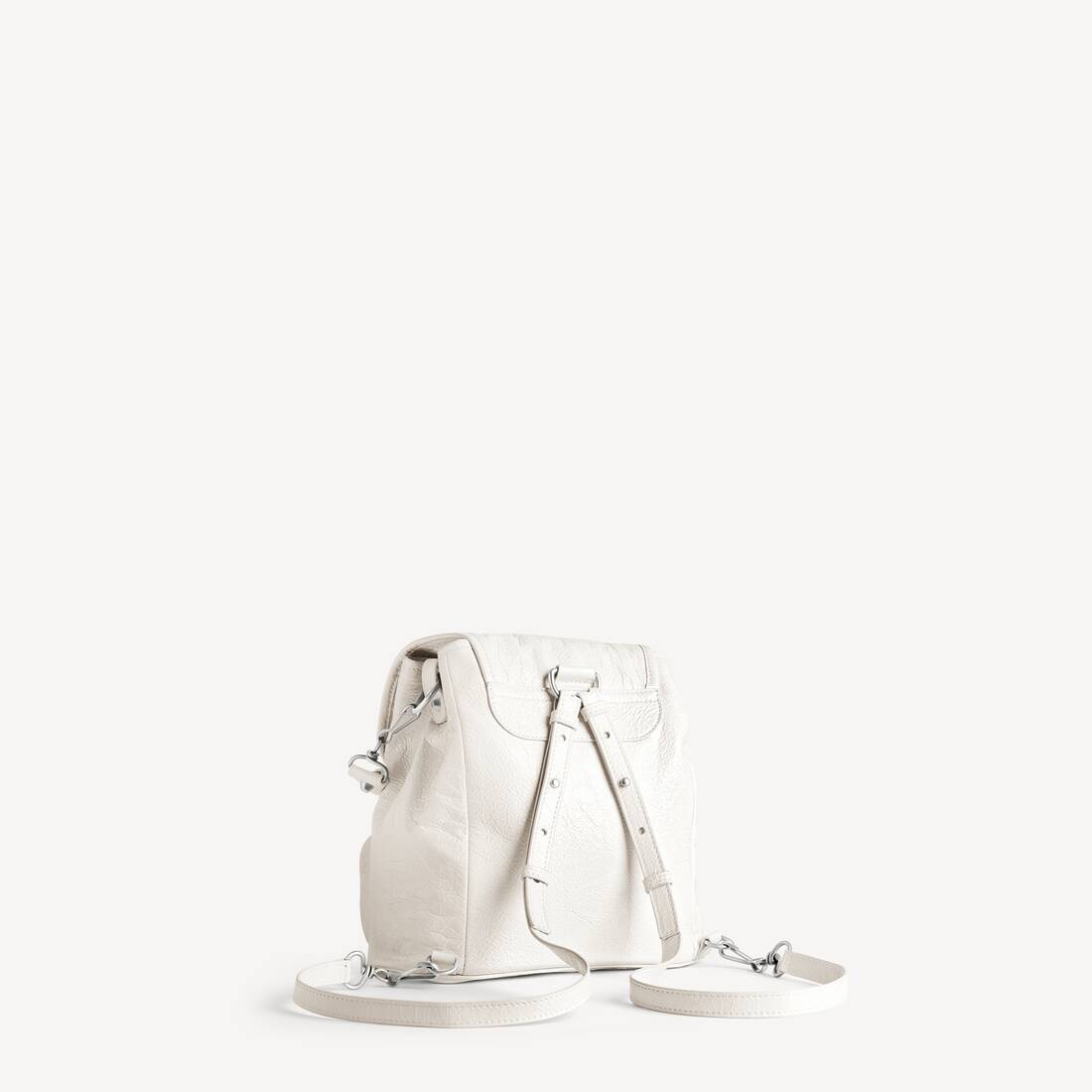 Women's Le City Backpack Mini in Optic White | Balenciaga United States EN - Image 3
