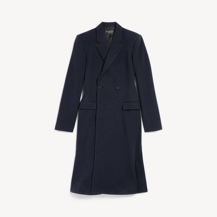 コーポレート ネイビー の ウィメンズ Godet ミディ コート - ウィメンズ | Balenciaga 日本 JA - Image 2