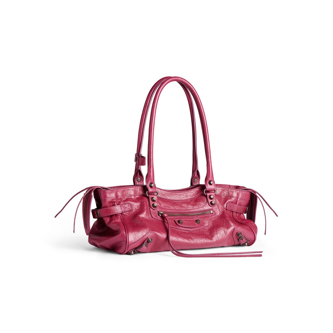 Women's Le City Bag East-west in Framboise