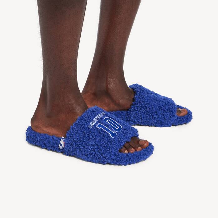 balenciaga | nba collaboration mule ouverte furry